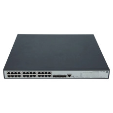 HP JE008AFS | OfficeConnect 1910 Series 1910-24G-PoE (170W) 24 x RJ-45 10/100/1000Base-T and 4 x SFP (mini-GBIC) Ports Layer 3 Managed Gigabit Ethernet Network Switch