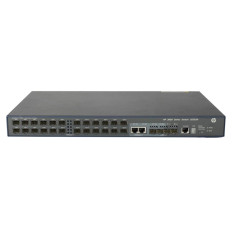 HP JG303-61001 | FlexNetwork 3600 EI Series 3600 24 SFP v2 24 x 10/100Base-x SFP and 4 x 1GbE SFP + 2 x Shared GE RJ-45 Ports Layer 3 Managed Fast Ethernet Network Switch
