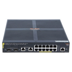 HP JL693A#ACE | Aruba 2930F Series 2930F 12G PoE+ 2G/2SFP+ 12 x RJ-45 PoE+ 10/100/1000Base-T and 2 x RJ-45 10/100/1000Base-T and 2 x SFP+ Ports Layer 3 Managed Gigabit Ethernet Network Switch