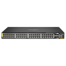 HP R8S90-61001 | Aruba CX 6300M 48-Ports 5GBase-T RJ-45 PoE+ Class 8 2-Ports 50GBase-X SFP56 Uplink 2-Ports 25Gbase-X SFP28 Layer 3 Gigabit Ethernet Switch