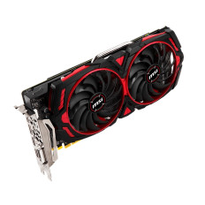 MSI R580AR28C | ARMOR RX 580 ARMOR MK2 8G OC Radeon RX 580 Video Graphics Card 1340MHz Core 1380MHz Boost Clock 8GB GDDR5 PCI Express x16