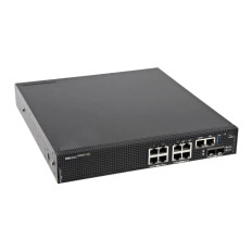 Dell 210-AWZO | PowerSwitch N3200-ON N3208PX-ON 4 x Ports PoE+ 10/100Base-TX + 4 x PoE+ 10/100/1000Base-T + 2 x 10GBase-X SFP+ Layer 3 Managed Gigabit Ethernet Network Switch