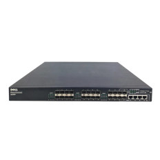 Dell 223-1863 | PowerConnect 6224F 24 x SFP Ports 1000Base-X + 4 x SFP combo Ports Layer 3 Managed 1U Rack-mountable Gigabit Ethernet Network Switch