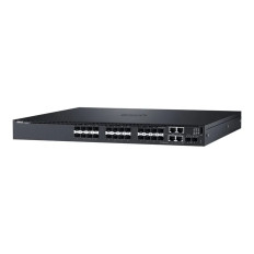 Dell 463-7671 | PowerSwitch S3124F 24 x SFP Ports 10/100/1000Base-SX + 2 x SFP+ Ports Layer 3 Managed 1U Rack-mountable Gigabit Ethernet Network Switch