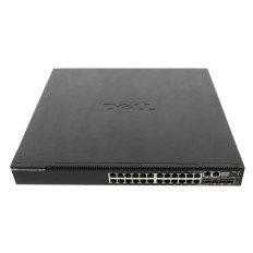 Dell 469-4255 | PowerConnect 7000 Series 7024P 24 x Ports PoE+ 10/100/1000Base-T + 4 x SFP Combo Ports Layer 3 Managed 1U Rack Mountable Gigabit Ethernet Network Switch