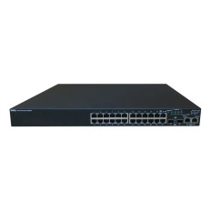 Dell G636F | PowerConnect 3524P 24 x Ports PoE 10/100Base-T + 2 x Shared SFP Ports Managed Rack-mountable Stackable Fast Ethernet Network Switch