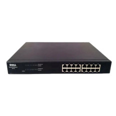 Dell J3691 | PowerConnect 2616 16 x Ports 10/100/1000Base-TX 1U Rack-mountable Gigabit Ethernet Network Switch