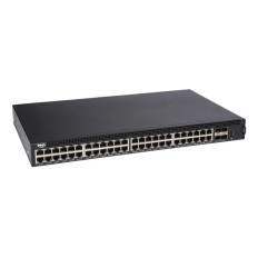 Dell K3WXK | X-Series X1052 48 x 10/100/1000Base-T RJ-45 and 4 x 10GbE SFP+ Ports Layer 2 Managed Gigabit Ethernet Switch