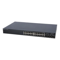 Dell M023F | PowerConnect 5400 Series 5424 24 x RJ-45 Ports 10/100/1000Base-T + 4 x SFP Ports Layer 2 Managed 1U Rack-Mountable Gigabit Ethernet Network Switch