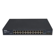 Dell TJ689 | PowerConnect 2724 24-Ports 10/100/1000Base-T + 2-Ports SFP Layer 3 Managed Gigabit Ethernet Network Switch