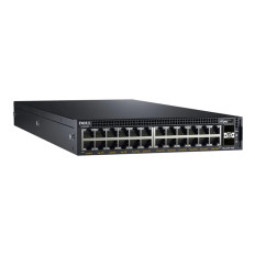 Dell X1026P | X-Series X1026P 24 x 10/100/1000Base-T RJ-45 PoE/PoE+ Ports and 2 x SFP (mini-GBIC) Ports Layer 2 Managed Gigabit Ethernet Switch