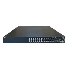 Dell Y4654 | PowerConnect 3424P 24-Ports 10/100 Fast Ethernet Managed Switch