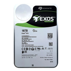 Seagate ST16000NM001G | Exos X16 Series 16TB 7200RPM SATA 6Gb/s (512e) 3.5-Inch Enterprise Hard Drive