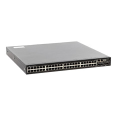 Dell 0JKT54 | PowerSwitch N3000E N3024EP-ON 48 x Ports PoE+ 10/100/1000Base-T + 2 x 10GBase-X SFP+ + 2 x Combo 1000Base-T Layer 3 Managed Gigabit Ethernet Network Switch