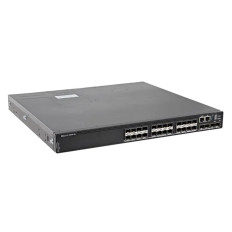 Dell 210-ASQH | PowerSwitch N3224F-On 24-Ports 1000Base-X SFP 4-Ports 10GBase-X SFP+ 2-Ports 100GBase-X QSFP28 Layer 3 Managed Stackable Front To Back Airflow Rack-mountable 1U Gigabit Ethernet Switch
