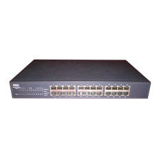 Dell 221-4729 | PowerConnect 2224 24-Ports 10/100 Fast Ethernet Network Switch