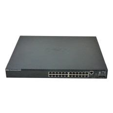 Dell PC5524P | PowerConnect 5524P 24 x Ports PoE + 10/100/1000Base-T 2 x SFP+ Ports Layer 3 Managed 1U Rack-mountable Gigabit Ethernet Network Switch