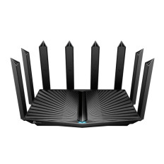 TP-LINK Archer-AX80 | AX6000 Series Dual Band 802.11ax 5GHz 4x4 MU-MIMO 8-Ports LAN 1-Port 2.5GbE WAN RJ-45 8x Fixed Antennas Gigabit Wi-Fi 6 Router