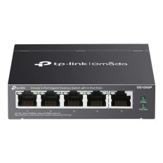 TP-LINK DS105GP | Omada 5-Port Gigabit Unmanaged Desktop Switch with 4-Port PoE+