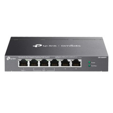 TP-LINK DS106GPP | Omada 6-Port Gigabit Unmanaged Desktop Switch with 3-Port PoE+ and 1-Port PoE++