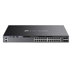 TP-LINK SG6428XHP | Omada 24-Port Gigabit Stackable L3 Managed PoE+ Switch with 4 10G Slots