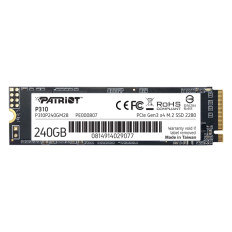 Patriot P310P240GM28 | P310 240GB PCI Express NVMe 3.0 x4 M.2 2280 Solid State Drive