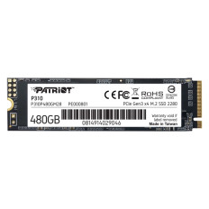 Patriot P310P480GM28 | P310 480GB PCI Express NVMe 3.0 x4 M.2 2280 Solid State Drive