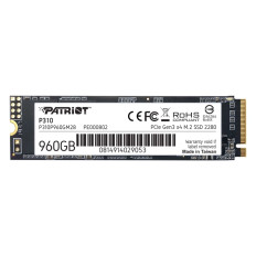 Patriot P310P960GM28 | P310 960GB PCI Express NVMe 3.0 x4 M.2 2280 Solid State Drive