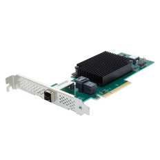 ATTO ESAH-1244-GT0 | 4-Port External 4-Port Internal 12Gb/s SAS/SATA to PCIe 4.0 Host Bus Adapter