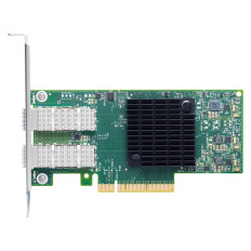 ATTO FFRM-N322-DA0 | FastFrame N322 SFP28 Optical Interface Dual Port 25GbE PCIe 3.0 Network Adapter
