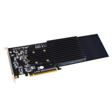 Sonnet FUS-SSD-4X4-E3S | M.2 4x4 Silent PCI Express 3.0 x16 Card for NVMe Solid State Drives