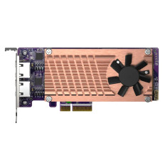 QNAP QM2-2P2G2T | Dual M.2 2280 PCI Express NVMe Solid State Drive & Dual-Port 2.5GbE Expansion Card