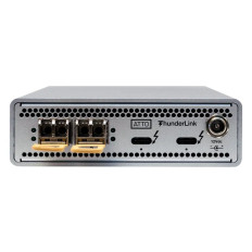 ATTO TLNS-3252-D00 | ThunderLink NS 3252 Thunderbolt 3 to 2-Port 25GbE (SFP28) Network Adapter