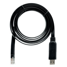 QNAP CAB-CONSOLE-URJ45-1M8 | 5.9" USB-A to RJ45 Console Cable