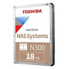 Toshiba HDWG51JXZSTA | N300 18TB 7200RPM SATA 6Gb/s 3.5-Inch NAS Hard Drive