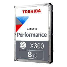 Toshiba HDWR780XZSTA | X300 Performance 8TB 7200RPM SATA 6Gb/s 512MB Cache 3.5-Inch Hard Drive