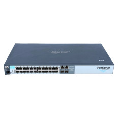 HP J9019A | ProCurve 2510 Series 2510-24 24 x 10/100Base-TX RJ-45 and 2 x 1GbE RJ-45/SFP Dual Personality Uplink Ports Layer 2 Managed Fast Ethernet Network Switch