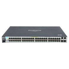HP J9089A#ABA | ProCurve 2610 Series 2610-48-PWR 48 x RJ-45 Ports 100/1000Base-T + 2 x Gigabit Ethernet SFP (mini-GBIC) + 2 x Gigabit Ethernet Layer 3 Managed 1U Rack-mountable Network Switch