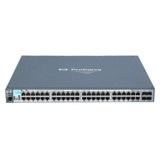 HP J9147-61001 | ProCurve 29910 al Series 2910al-48G 44 x RJ-45 Ports 10/100/1000Base-T + 4 x Dual Personality RJ-45/SFP (mini-GBIC) Ports Layer 3 Managed Rack-mountable Stackable Gigabit Ethernet Network Switch