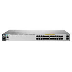 HP J9573AR#B8X | Aruba 3800 Series 3800-24G-PoE+-2SFP+ 24 x 10/100/1000Base-T RJ-45 PoE+ and 2 x 10GbE SFP+ Ports and 1 x Stacking Module Slot Layer 3 Managed Gigabit Ethernet Network Switch