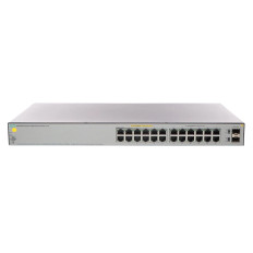 HP J9983AR#ABG | OfficeConnect 1820 Series 1820-24G-PoE+ (185W) 12 x 10/100/1000Base-T RJ-45 PoE+ and 12 x 10/100/1000Base-T RJ-45 and 2 x SFP (mini-GBIC) Ports Layer 2 Managed Gigabit Ethernet Network Switch