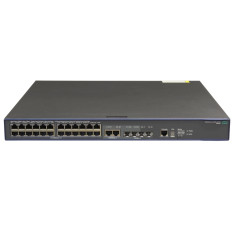 HP JG306C#AKL | FlexNetwork 3600 SI Series 3600–24-PoE+ v2 24 x 10/100BaseTX RJ-45 PoE+ and 4 x 1GbE SFP and 2 x Shared RJ-45 Ports Layer 3 Managed Stackable Fast Ethernet Network Switch