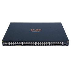 HP JL256-61101 | Aruba 2930F Series 2930F 48G PoE+ 4SFP+ 48 x RJ-45 PoE+ 10/100/1000Base-T and 4 x SFP+ Ports Layer 3 Managed Gigabit Ethernet Network Switch