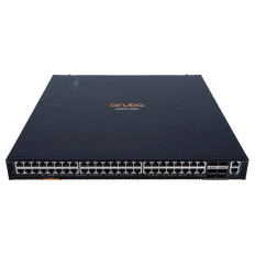 HP JL581A#AC4 | Aruba Networking CX 8320 Series 8320-48p 48 x 10GBase‑T RJ-45 and 6 x 40GbE QSFP+ Ports with X472 2-post Rack Kit 5 x Fans 2 x Power Supply Switch Bundle