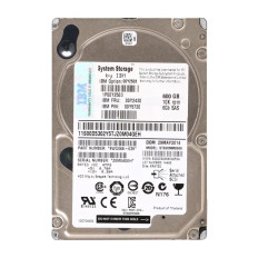 IBM 00Y2503 | 600GB 10000RPM SAS 6Gb/s Hot Swappable 2.5-Inch Hard Drive for Storage System V3700
