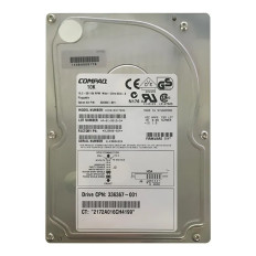 HP 336367-001 | 18.2GB 10000RPM Wide Ultra2 SCSI Hot Swappable 80-Pin 3.5-Inch Hard Drive