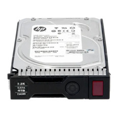 HP 734389-001 | 4TB 7200RPM SATA 6Gb/s Hot-Pluggable (512n) LFF 3.5-inch Midline Hard Drive for Gen8/9 ProLiant Server