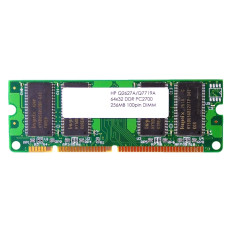 HP Q2627A | 256MB DDR-266MHz PC-2100 Non-ECC Unbuffered UDIMM CL2.5 1Rx8 2.5V 100-Pin Memory