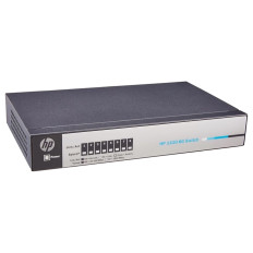 HP J9559AR#ABA | OfficeConnect 1410 Series 1410-8G 8 x 10/100/1000Base-T RJ-45 Ports Layer 2 Unmanaged Gigabit Ethernet Network Switch