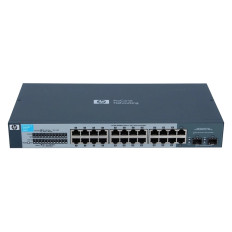 HP J9561AABB | OfficeConnect 1410 Series 1410-24G 22 x 10/100/1000Base-T RJ-45 and 2 x Combo RJ-45/SFP (mini-GBIC) Ports Layer 2 Unmanaged Gigabit Ethernet Network Switch